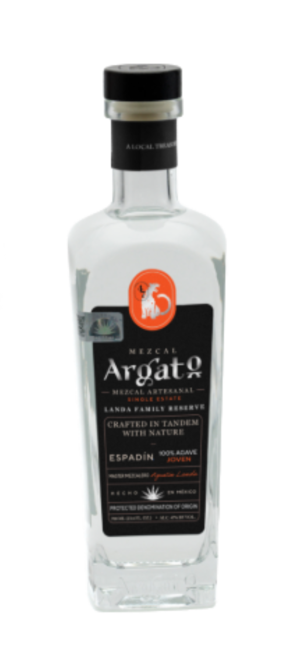 Mezcal Argato Landa Family Reserve Espadin bottle